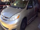2008 TOYOTA SIENNA, GOLD, LE, 3.5L, AT, FWD,  Z25011